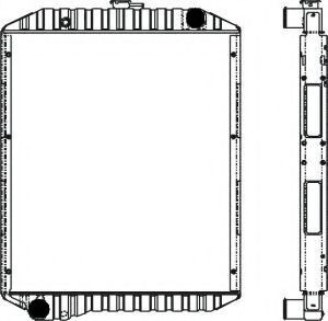 Радиатор, охлаждение двигателя SAKURA  Automotive 11910304