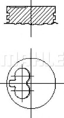 Поршень METAL LEVE P2203