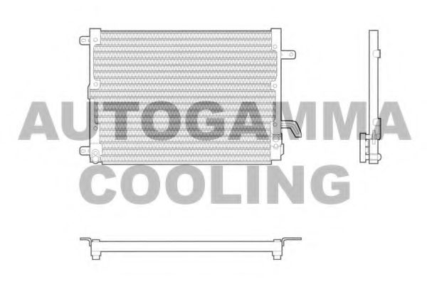Конденсатор, кондиционер AUTOGAMMA 101830