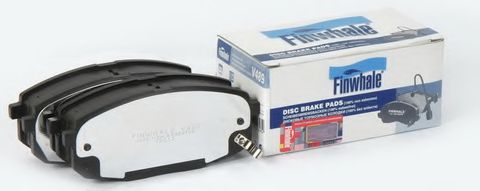 Комплект тормозных колодок, дисковый тормоз FINWHALE V489