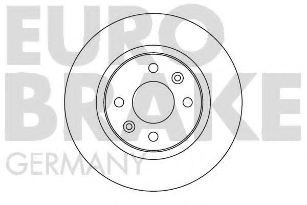 Тормозной диск EUROBRAKE 5815203939