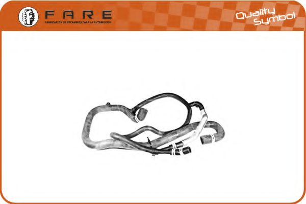 Шланг радиатора FARE SA 11778