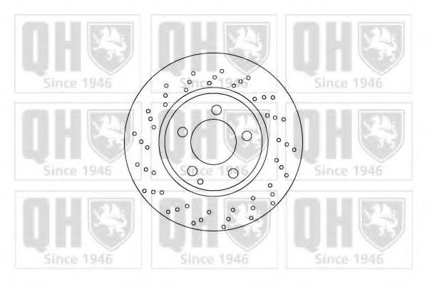 Тормозной диск QUINTON HAZELL BDC5207