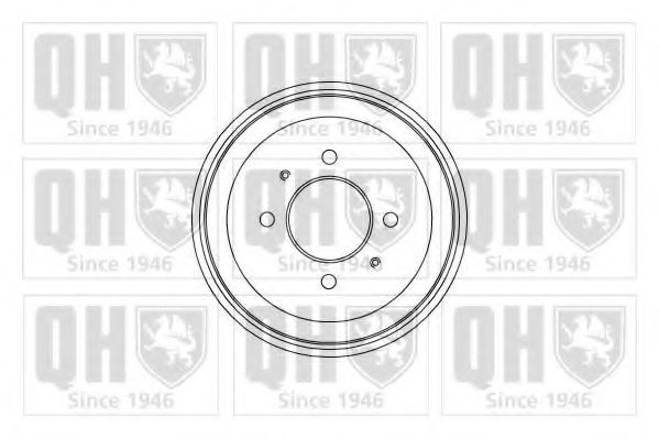 Тормозной барабан QUINTON HAZELL BDR463