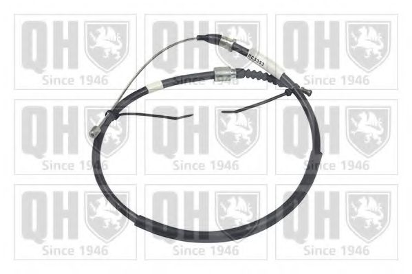 Трос, стояночная тормозная система QUINTON HAZELL BC3353