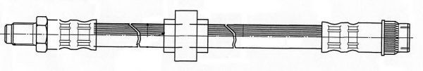 Тормозной шланг FERODO FHY3022