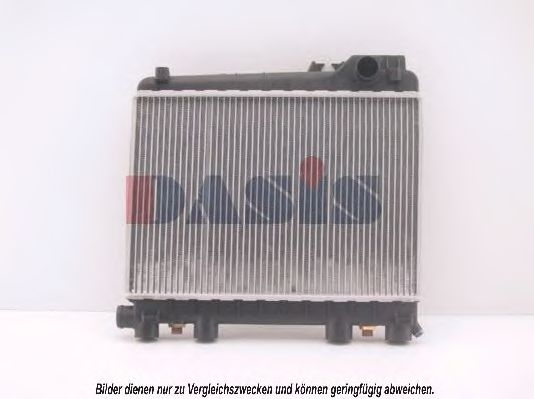 Радиатор, охлаждение двигателя NISSENS 60671