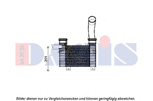 Интеркулер AKS DASIS 517005N