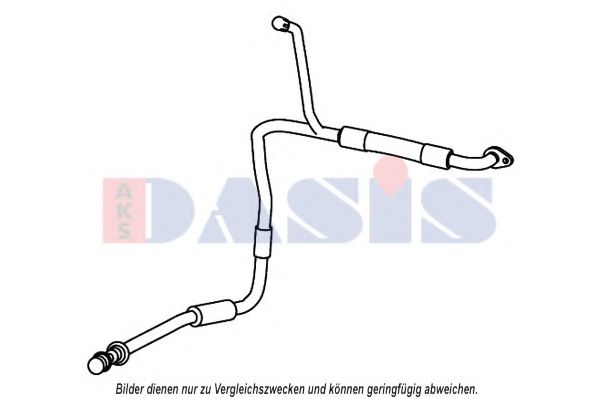 Трубопровод высокого / низкого давления, кондиционер AKS DASIS 885905N