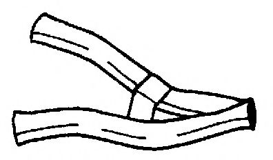 Труба выхлопного газа AKS DASIS SG20202