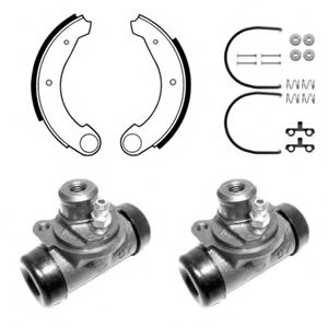 Комплект тормозных колодок DELPHI 683