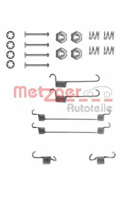 Комплектующие, тормозная колодка METZGER 105-0650