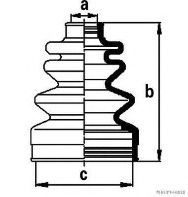 Комплект пылника, приводной вал MAGNETI MARELLI 600000066200