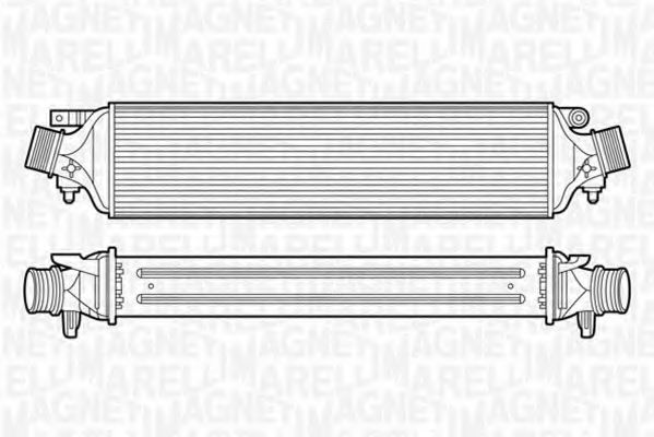 Интеркулер MAGNETI MARELLI 351319201150