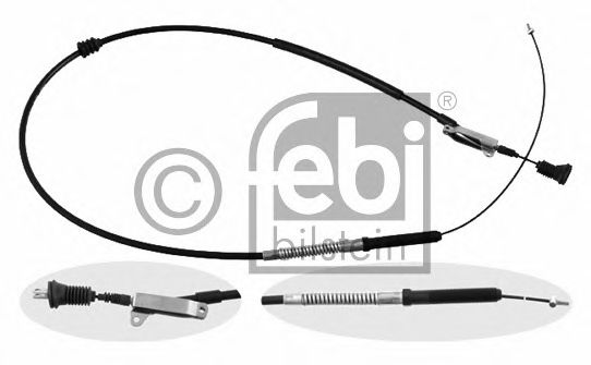 Трос, стояночная тормозная система FEBI BILSTEIN 15751