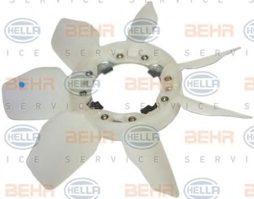 Крыльчатка вентилятора, охлаждение двигателя BEHR HELLA SERVICE 8MV 376 791-481