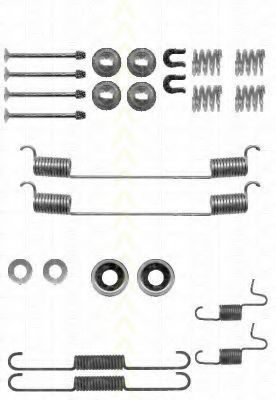 Комплектующие, тормозная колодка TRISCAN 8105 142565