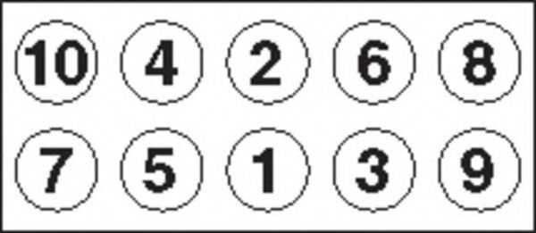 Комплект болтов головки цилидра PAYEN HBS006