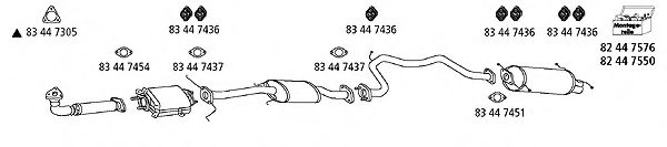 Система выпуска ОГ HJS Ma_151
