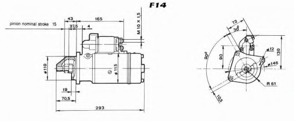 Стартер DELCO REMY 19024241