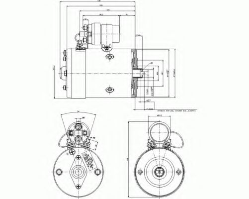 Электродвигатель DELCO REMY 19024669