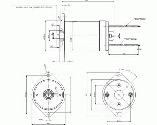 Электродвигатель DELCO REMY 19024734