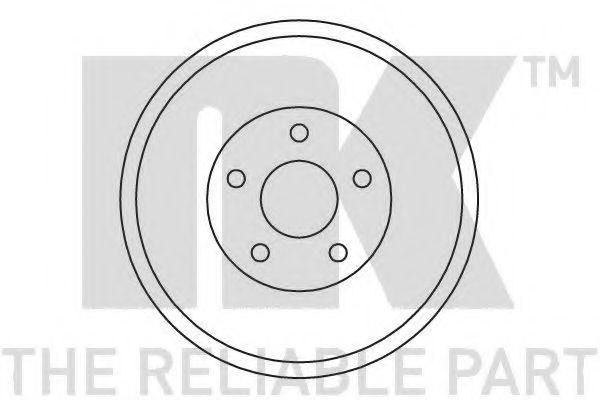 Тормозной барабан NK 254401