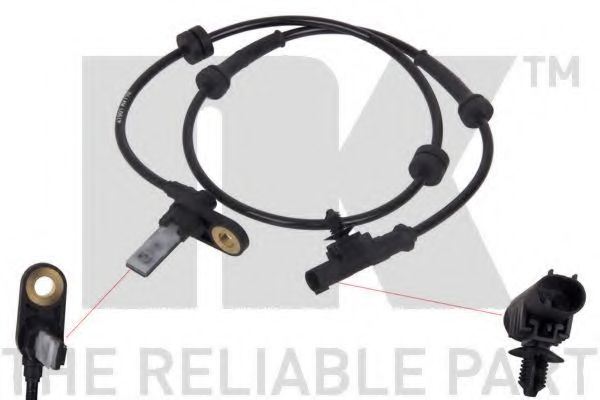 Датчик, частота вращения колеса NK 292220