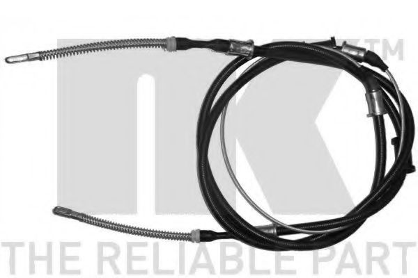 Трос, стояночная тормозная система NK 903652