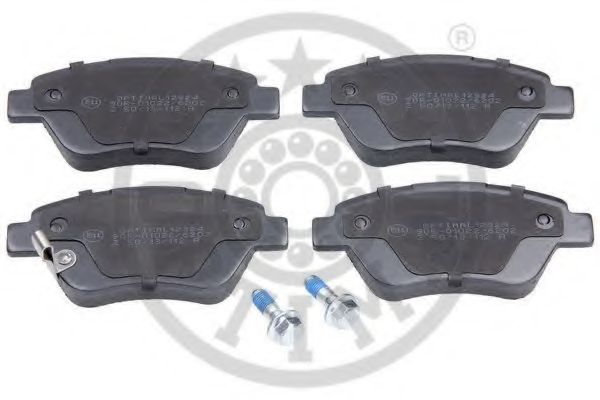 Комплект тормозных колодок, дисковый тормоз OPTIMAL 12324