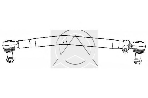 Продольная рулевая тяга SIDEM 14432