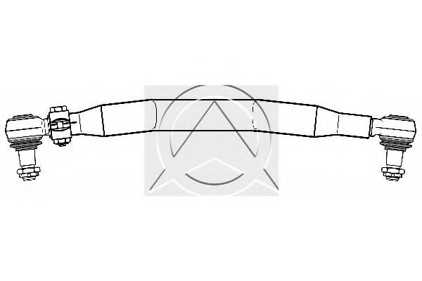 Продольная рулевая тяга SIDEM 14630