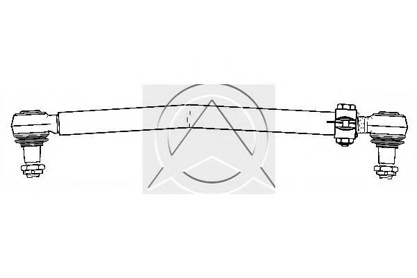 Продольная рулевая тяга SIDEM 44430