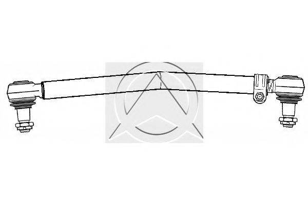 Продольная рулевая тяга SIDEM 50533