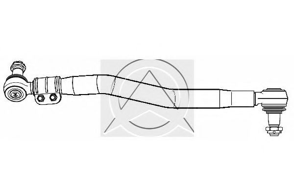 Продольная рулевая тяга SIDEM 6234