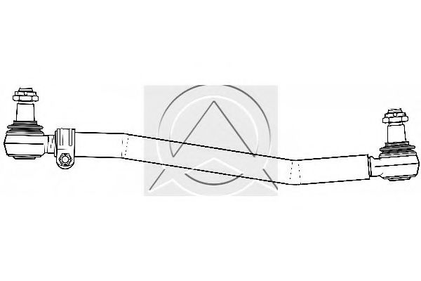 Продольная рулевая тяга SIDEM 686135