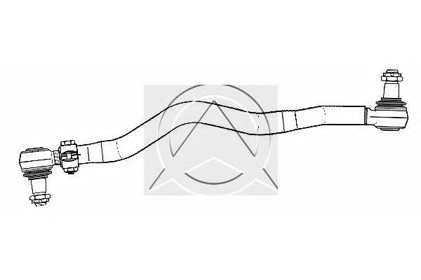 Продольная рулевая тяга SIDEM 686531