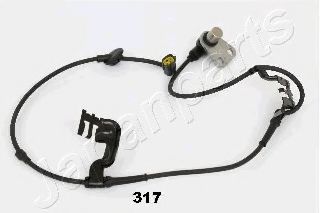 Датчик, частота вращения колеса JAPANPARTS ABS-317