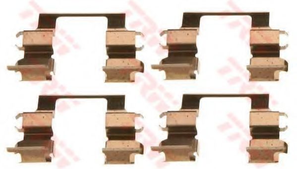 Комплектующие, колодки дискового тормоза TRW PFK440