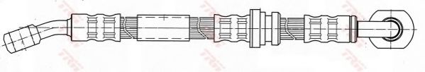 Тормозной шланг TRW PHD431