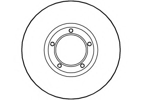 Тормозной диск NATIONAL NBD029