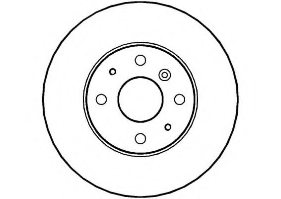 Тормозной диск NATIONAL NBD1307