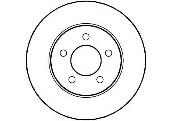 Тормозной диск NATIONAL NBD1341