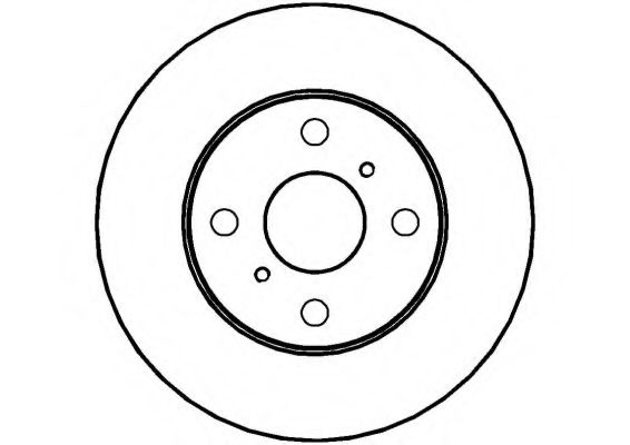 Тормозной диск NATIONAL NBD266