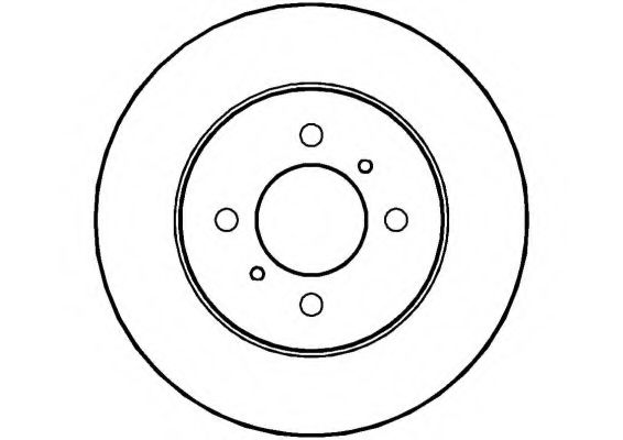 Тормозной диск NATIONAL NBD975