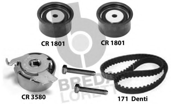Комплект ремня ГРМ BREDA  LORETT KCD0159
