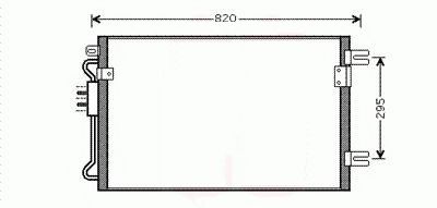 Конденсатор, кондиционер ALLMAKES 5142490