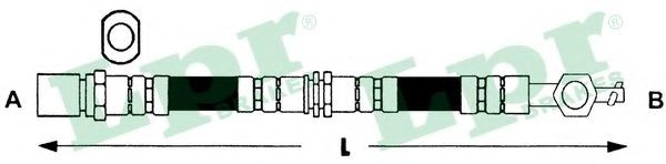 Тормозной шланг LPR 6T48203
