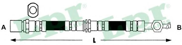 Тормозной шланг LPR 6T46293