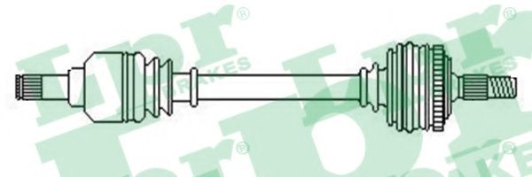 Приводной вал LPR DS52367